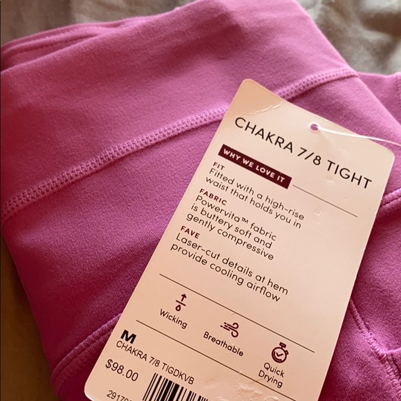 Athleta Chakra 7/8 tight leggings - Picture 5 of 7